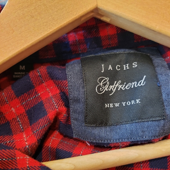 Red Plaid Button-down - Picture 9 of 10